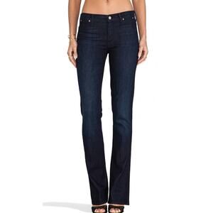 Mother Jeans 29 The Day Dreamer Smooth Moves Skinny Flare Leg Dark Wash Stretch